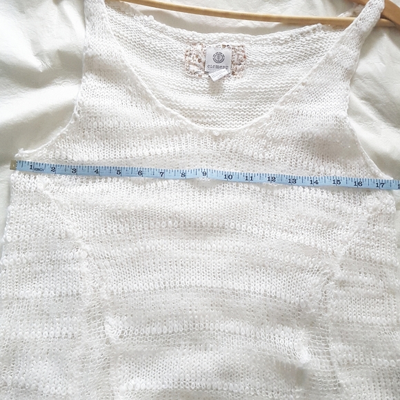 🔖Element☆Boho Fishnet Spring/Summer Knit Top - Picture 7 of 8